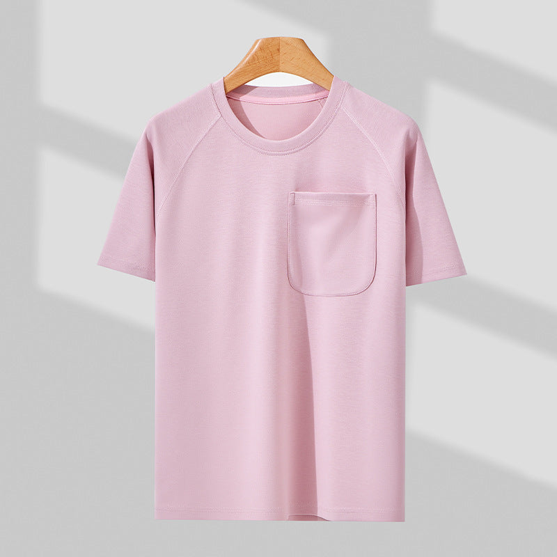 Heavy Cotton Mercerized Men's Short Sleeve