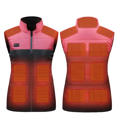 New District 15 Stand Collar Self-heating Vest Winter